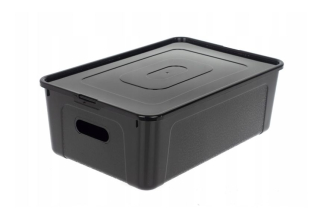 Box 7,0l, 34x20x10cm, černý, MULTIBOX, plast