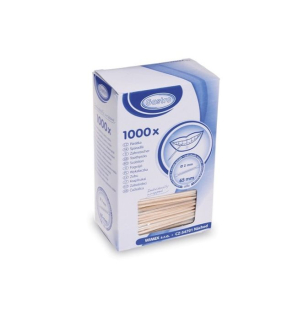 Párátka hygien.balená (1000ks), d2x65mm, dřevo
