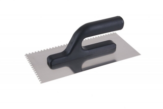 Hladítko INOX 270x125mm zub e4