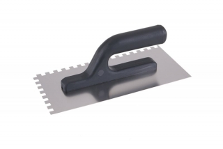 Hladítko INOX 270x125mm zub e8