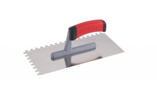 Hladítko FESTA nerez gumová rukojeť 280x130mm zub e8