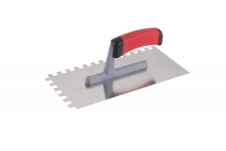 Hladítko FESTA nerez gumová rukojeť 280x130mm zub e10