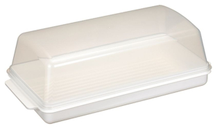 Podnos 40x19x14cm na dort, chléb, apod., víko