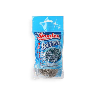 Drátěnka 2ks SPIRINETT nerez