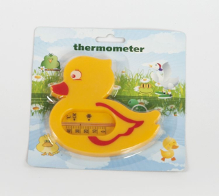 Teploměr 11,5cm koup. KAČENKA 0+40°C, plast, dětský
