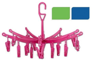 Sušák 20kolíčkový MAGIE, kolotoč, plast