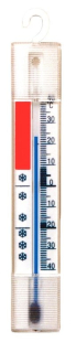 Teploměr 15,4x2,4cm chladn., -40°C+40°C, plast