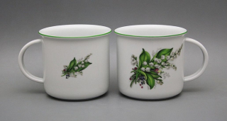 Hrnek 250ml TINA - KONVALINKA, český porcelán
