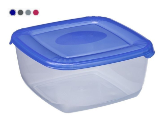 Box 1,50l, čtverc. POLAR, 14,5x14,5x 7,1cm, plast