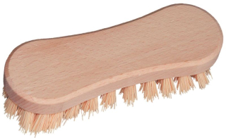 Kartáč podlah.4209 ruční-ledvinka, dřevo 180x60mm