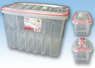 Box 19,0l s držadly 40x29x24cm, plast