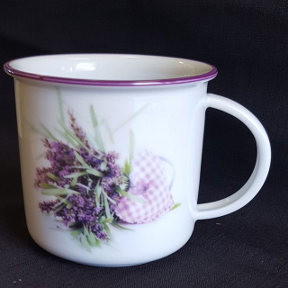 Hrnek 100ml TINA - LEVANDULE A57434, český porcelán
