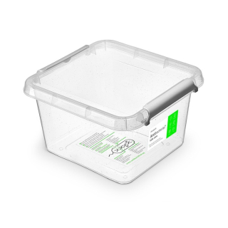 Antibakter.box 3,0 l 20x20x12cm,transp.plast