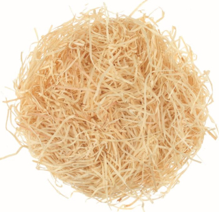 Dekorace TRÁVA přírodní 50g, dřevěná