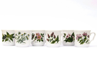 Hrnek 270ml KAREL-KVĚTINY A54923, český porcelán