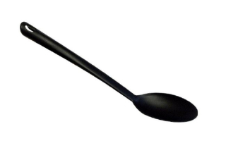 Lžíce 34cm, černá, do 210°C, PP, plast