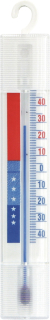 Teploměr 14x2,3cm chladn., plast -40+40°C