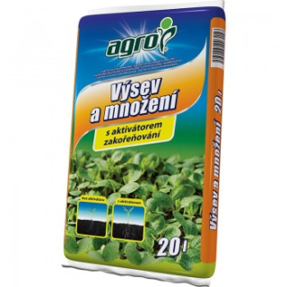 AGRO Substrát výsev a množení supresivní 20L