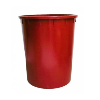 Plastová káď BIDONE 300L (zesílené stěny), červená