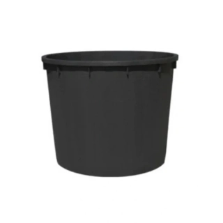 Plastová káď BIDONE 500L (zesílené stěny), černá barva