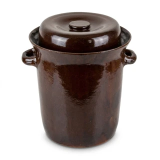 Keramický zelák 10L + víko (22/24cm), KOLOMAZNÍK ZÁBŘEH