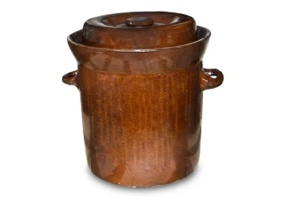 Keramický zelák 20L + víko (27/30cm), KOLOMAZNÍK ZÁBŘEH
