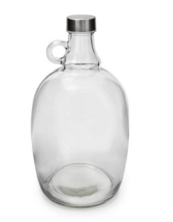 Láhev 2,0l SOUDEK ucho, kov.uzávěr, sklo