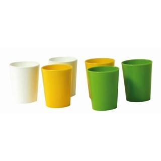 Panák 40ml- 6ks-MIX barev, plast