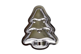 Formička Stromek 4,5x3,5x1,0cm, 20ks sada, pocín