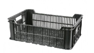 Přepravka 60x40x22cm OZS-REG, ČERNÁ P-15kg