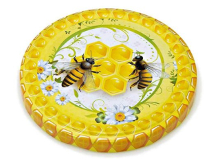 Víčko TWIST  82-6, 10ks MED M-01, 2včelky na plástu