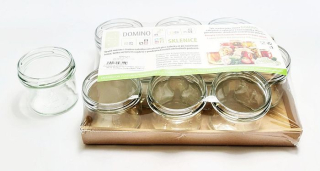 Sklenice zavařovací 125ml hladká, d6x6,0 cm TO66 (8ks)