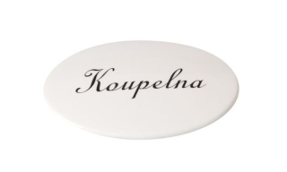 Znač.byt.KOUPELNA nápis      !