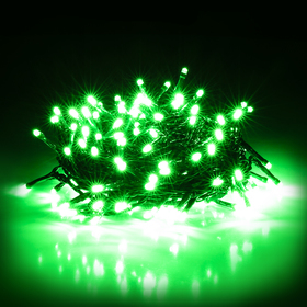 Vánoční řetěz 150LED 15+5m zelená