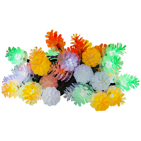 Vánoční řetěz - Šiška 40LED MC barevná