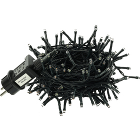 Vánoční řetěz 150LED 15+5m červená/studená bílá