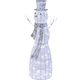 Sněhulák 120 LED 124cm studená bílá