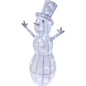 Sněhulák 80 LED 75cm studená bílá