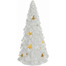 Stromek porcelán 1 LED 17,3 cm