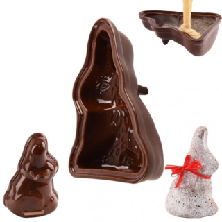 Forma zajíc 15,5x21x7cm, jednodílný, keramika