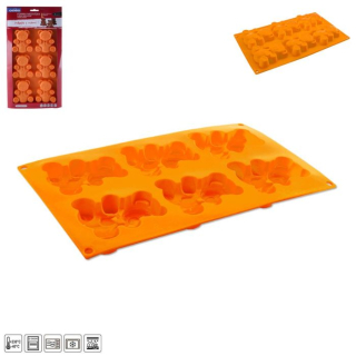 Forma medvídci silikon-6, 31x18x2cm