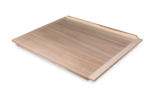 Vál 50x35x1,4cm kuchyňský, dřevo TOPOL (lípa)+BUK