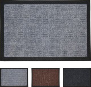 Rohož  60x40cm 3barvy, textil/guma