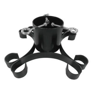 Stojan d 9,5cm, LYRA, vánoční stromek, 33x33cm, kov