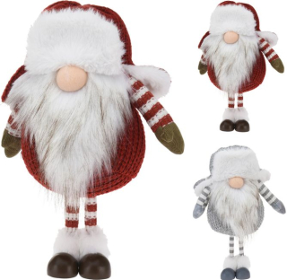 SKŘÍTEK 32cm, stojící, 2druhy, textilní