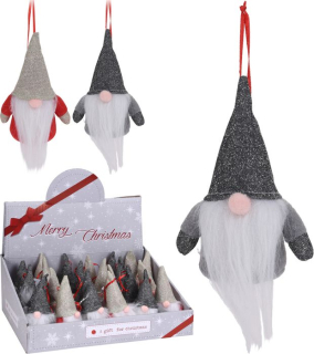 Závěs SKŘÍTEK 12cm, 2druhy, textilní