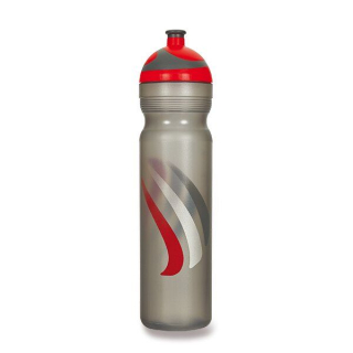 Láhev 1,0l BIKE ČERVENÁ 2K19, zdravá, plast