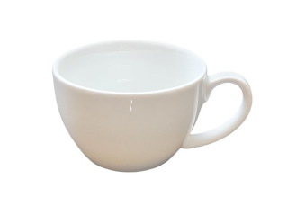 šálek 350ml, 1ks, CARLO, bílý český porcelán