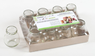 Sklenice zavařovací 269ml - 11ks, MAYO-jogurt-TO58