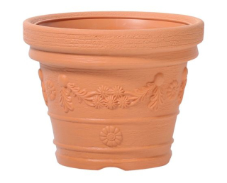 Květ. d30x23,5cm DECORA cihla, plast